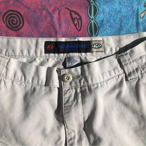 Anchor blue chino pants Y2K baggie